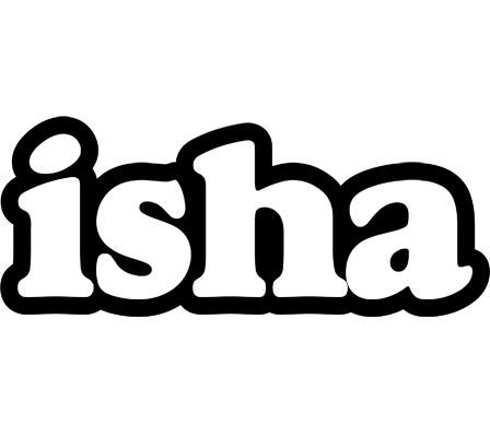 Isha panda logo