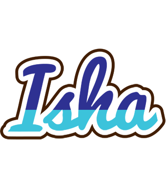 Isha raining logo