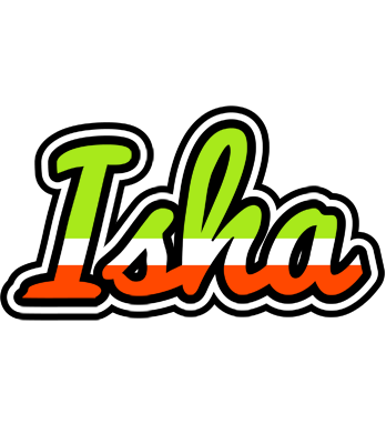 Isha superfun logo