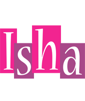 Isha whine logo