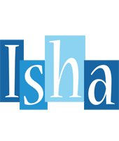 Isha winter logo