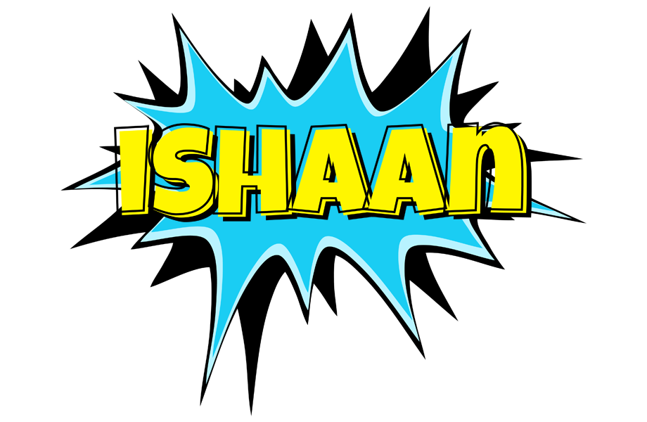 Ishaan amazing logo