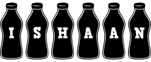 Ishaan bottle logo