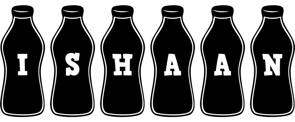 Ishaan bottle logo