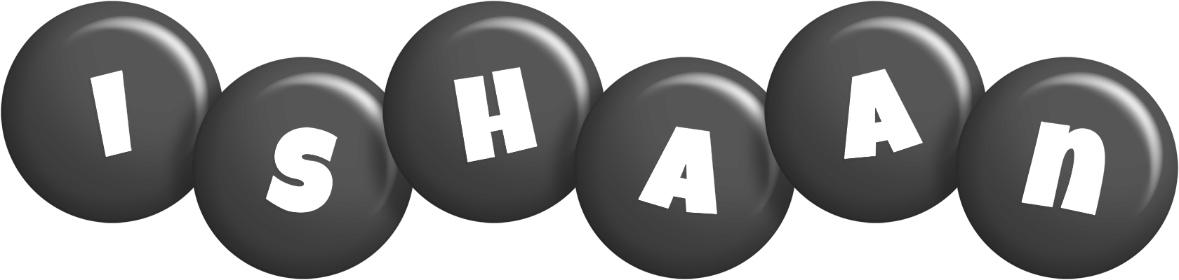 Ishaan candy-black logo