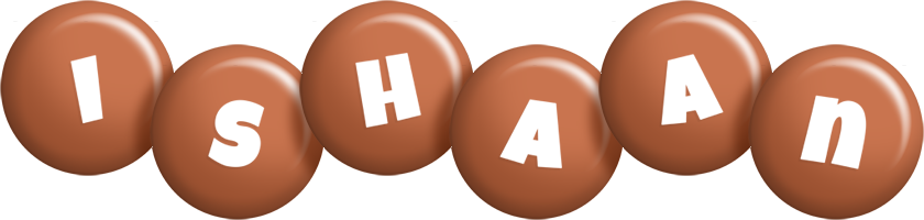 Ishaan candy-brown logo