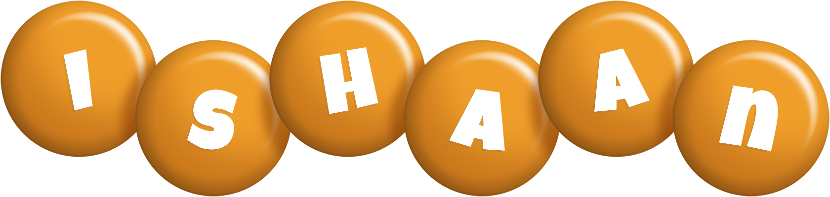 Ishaan candy-orange logo