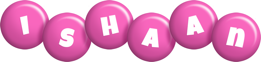 Ishaan candy-pink logo