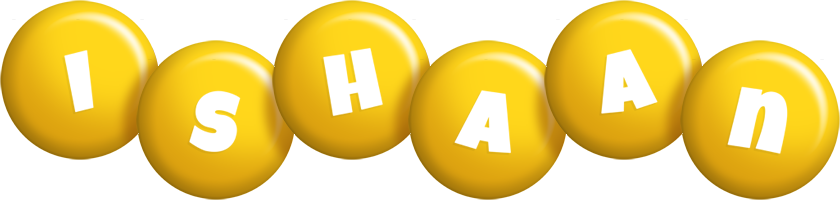 Ishaan candy-yellow logo