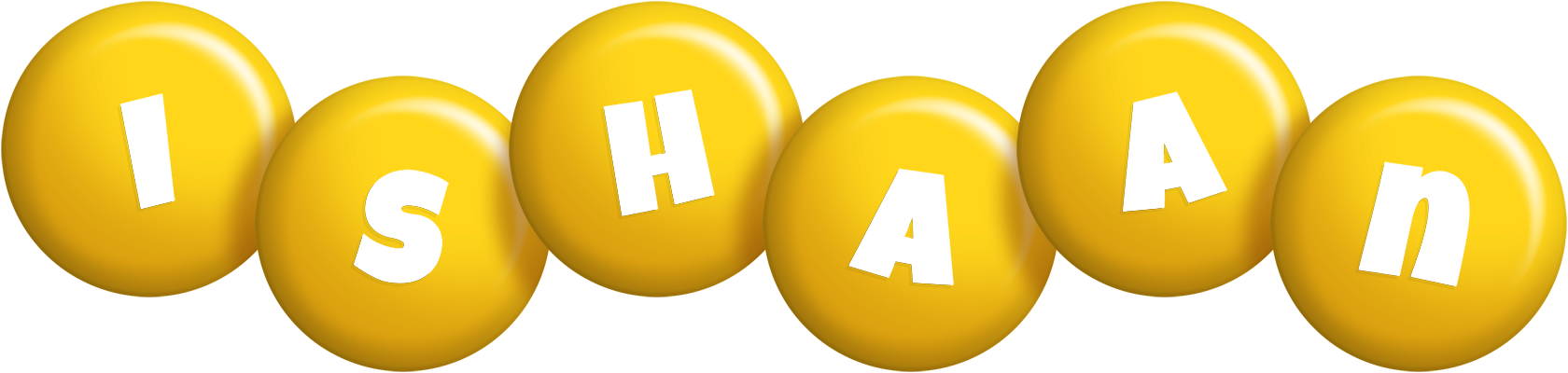 Ishaan candy-yellow logo