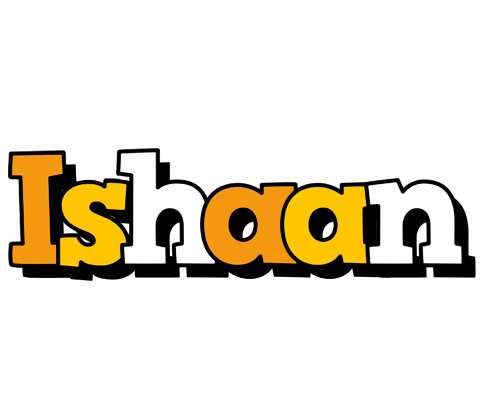 Ishaan cartoon logo