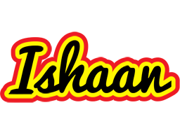 Ishaan flaming logo