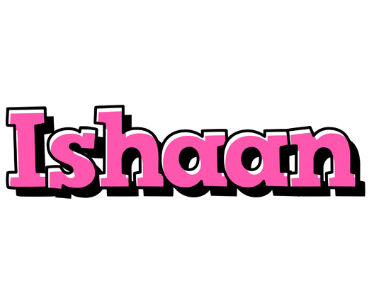 Ishaan girlish logo