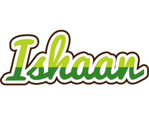 Ishaan golfing logo