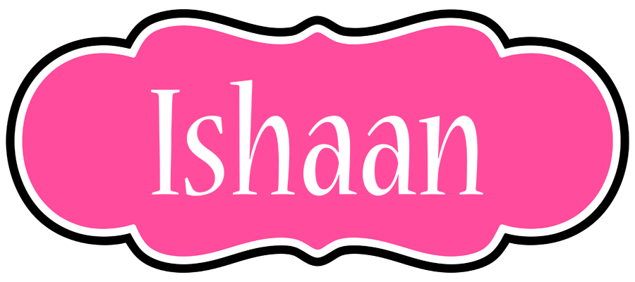 Ishaan invitation logo