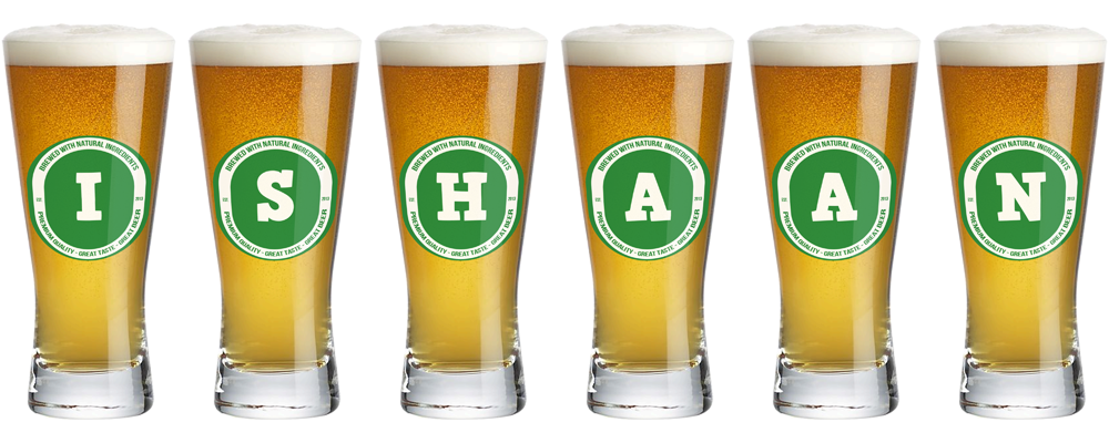 Ishaan lager logo