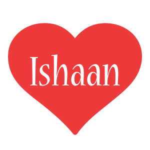 Ishaan love logo