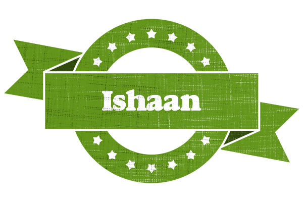 Ishaan natural logo