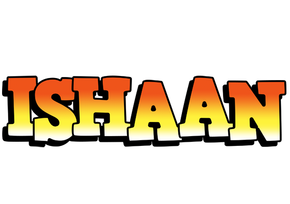 Ishaan sunset logo
