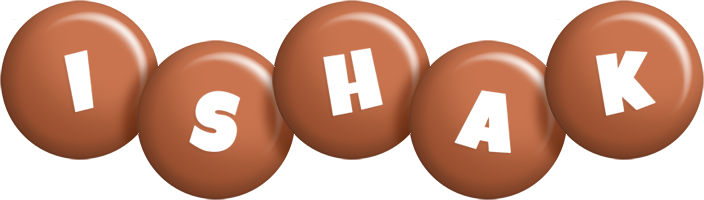 Ishak candy-brown logo