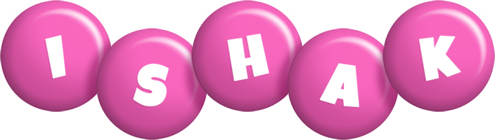 Ishak candy-pink logo