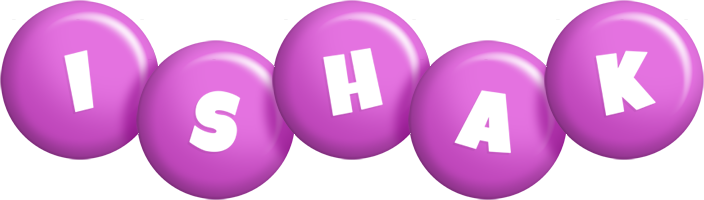 Ishak candy-purple logo