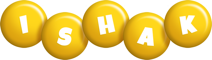 Ishak candy-yellow logo