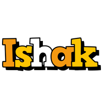 Ishak cartoon logo