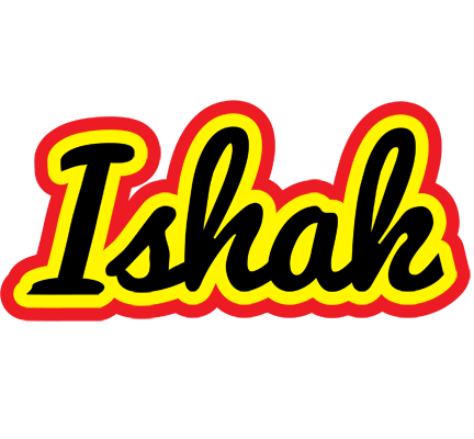 Ishak flaming logo