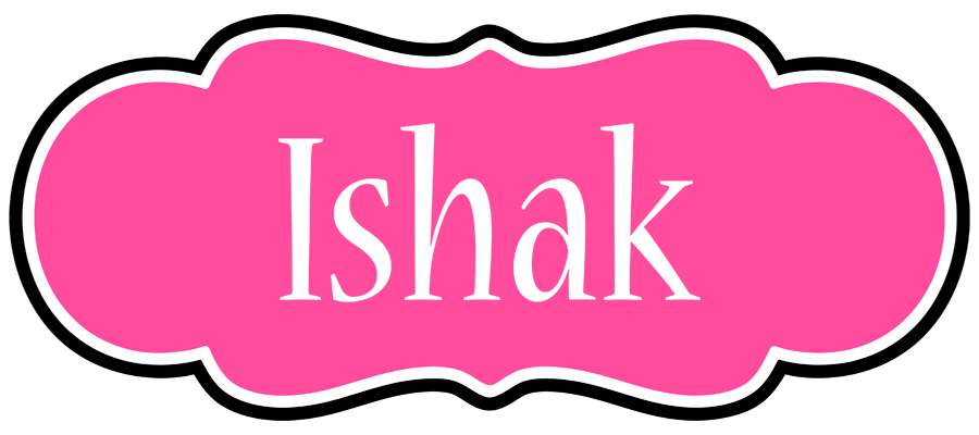 Ishak invitation logo