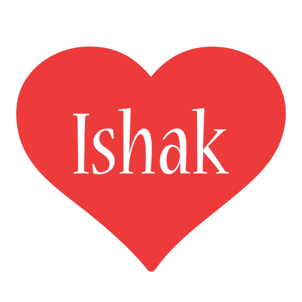 Ishak love logo