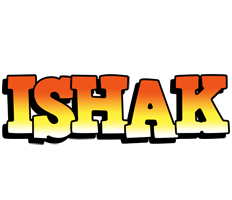 Ishak sunset logo
