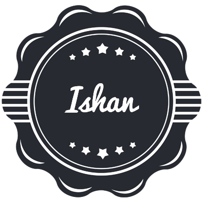 Ishan badge logo