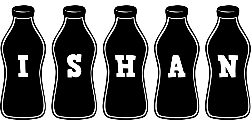 Ishan bottle logo