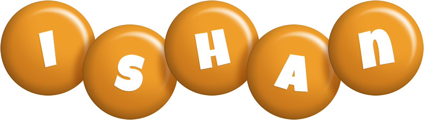 Ishan candy-orange logo