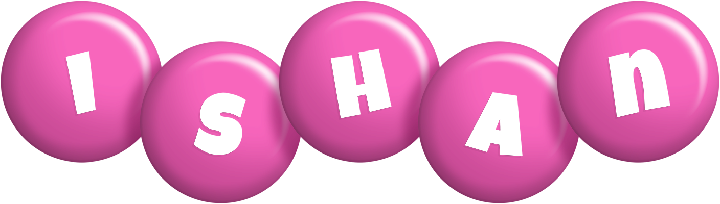 Ishan candy-pink logo