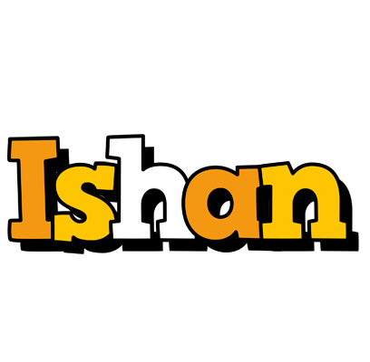 Ishan cartoon logo