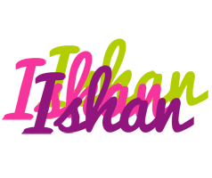 Ishan flowers logo
