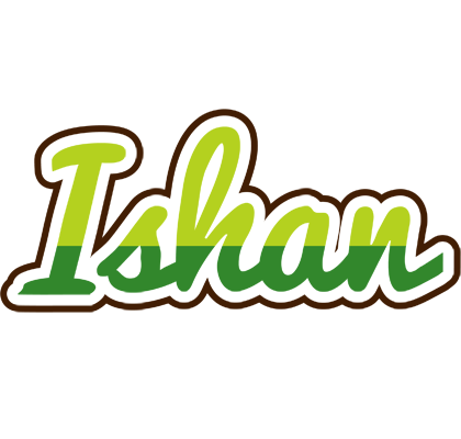 Ishan golfing logo