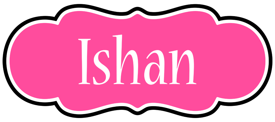 Ishan invitation logo