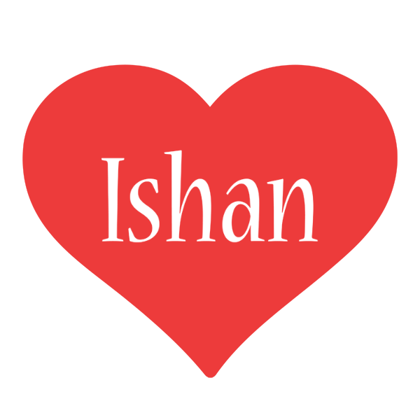 Ishan love logo