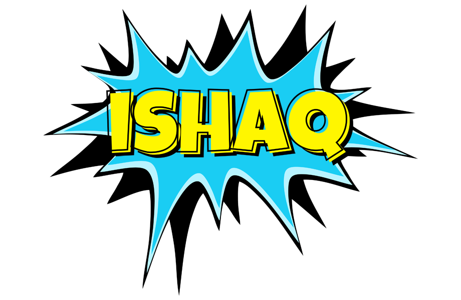 Ishaq amazing logo