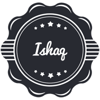 Ishaq badge logo