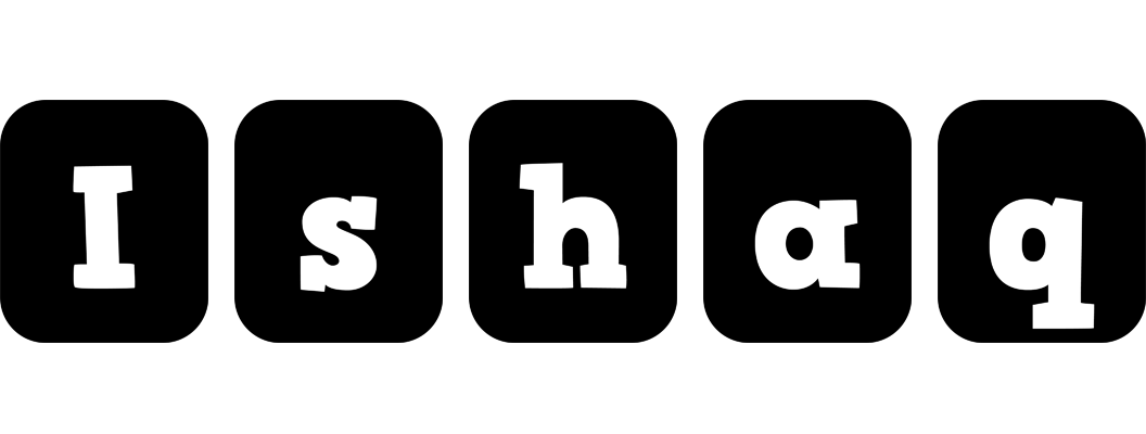 Ishaq box logo