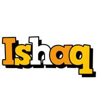 Ishaq cartoon logo