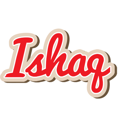 Ishaq chocolate logo