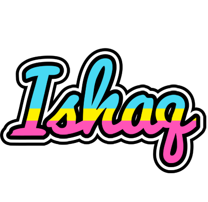 Ishaq circus logo
