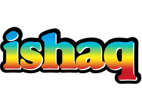 Ishaq color logo