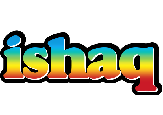 Ishaq color logo