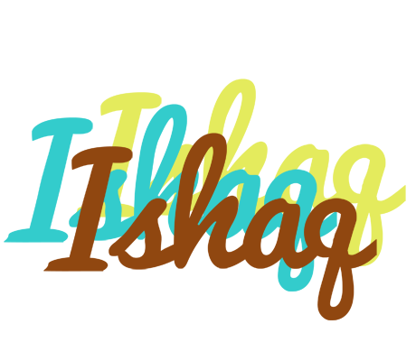 Ishaq cupcake logo